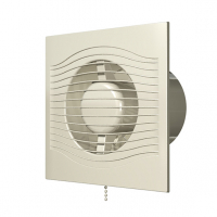 SLIM 4 Ivory Эра. Вентилятор осевой вытяжной D100, Ivory