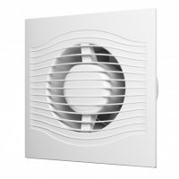 SLIM 5C MR, Вентилятор накладной SLIM D125 обр.клапан MR DICITI