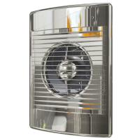 STANDARD 4C Chrome Эра, Вентилятор осевой вытяжной с обратным клапаном D 100, декоративный