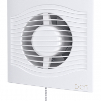 SLIM 5C-02, Вентилятор накладной SLIM D125 обр.клапан шнурок DICITI