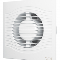 SLIM 6C, Вентилятор накладной SLIM D150 обр.клапан DICITI