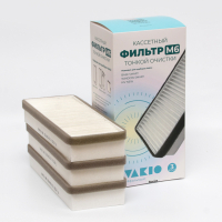 Фильтр М6 (кассетный) тонкой очистки  (VAKIO WINDOW SMART, BASE SMART, KIV NEW), 3шт.